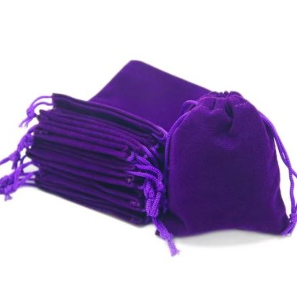Velour Velvet Bags/Pouches 20 PCS - Picture 2 of 9
